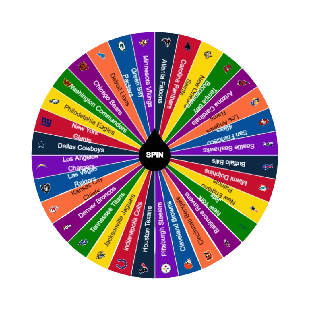 NFL Picker Wheel