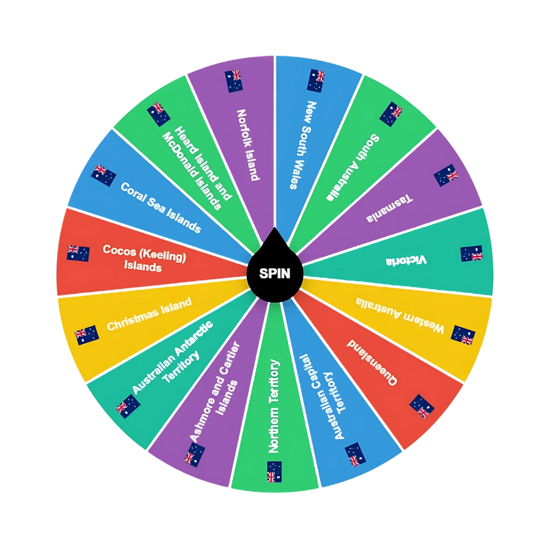 State Picker Wheel